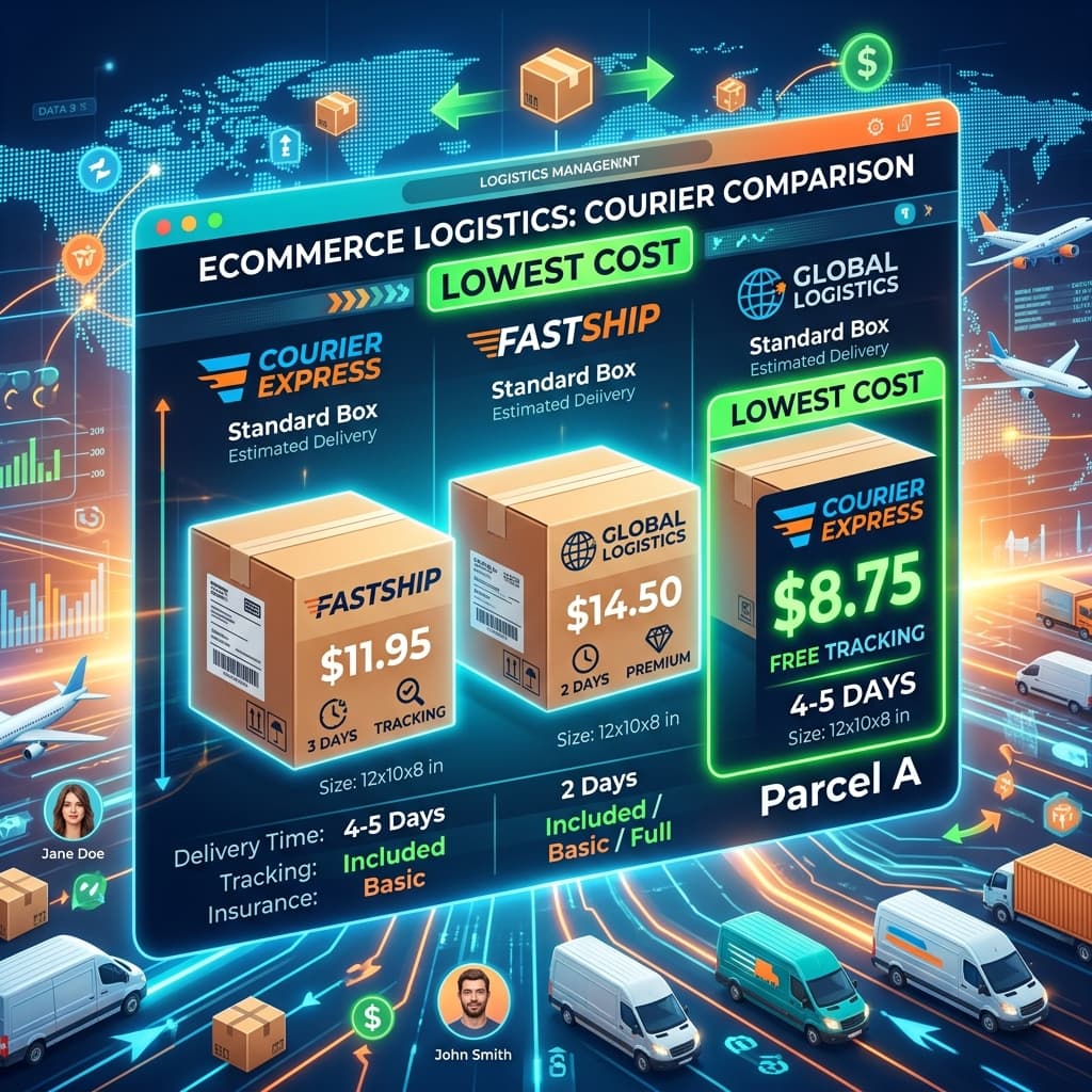 Multi-Courier Rate Shopping — How Systematic Rate Comparison Reduces Shipping Costs