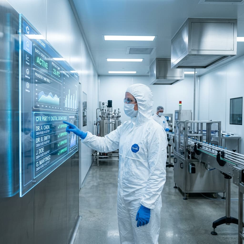 MES for Pharmaceutical Manufacturing — What 21 CFR Part 11 Compliance Requires From Shop Floor Systems