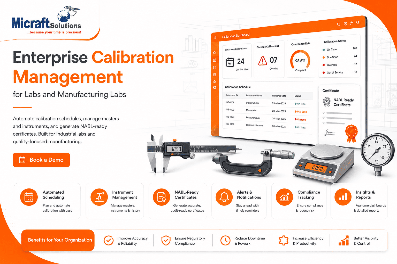 PrecisionCAL Cloud Interface