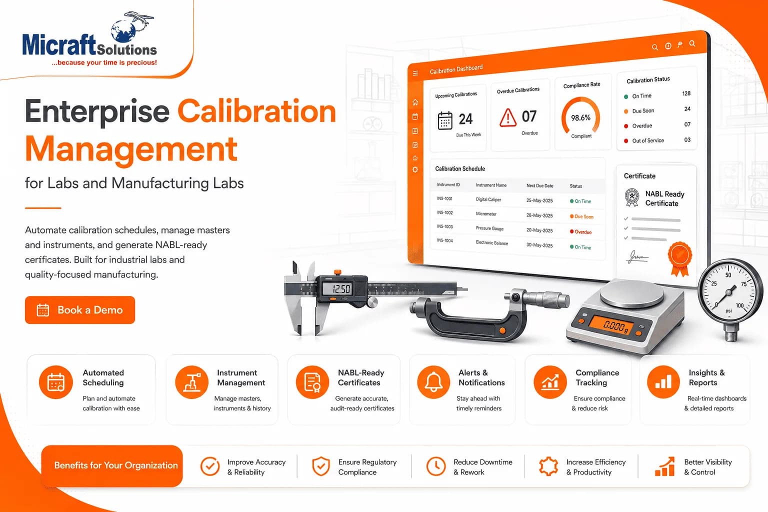 PrecisionCAL Cloud Interface